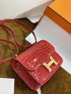 wholesale quality hermes constance 19 shinny niloticus crocodile 95 braise ghw